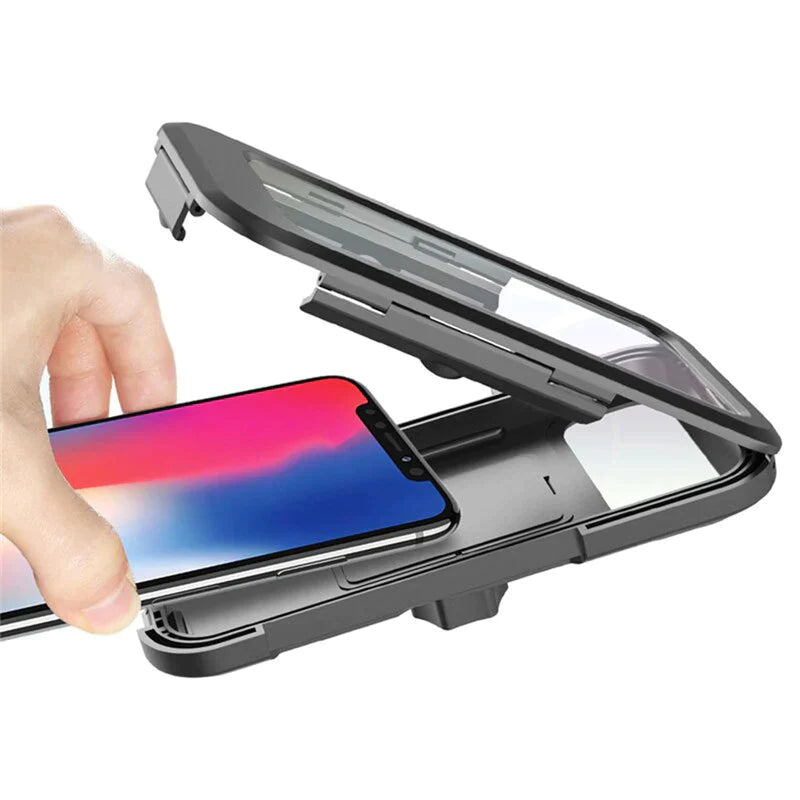 ¡NOVEDOSO SOPORTE PARA CELULAR CON FORRO IMPERMEABLE!
