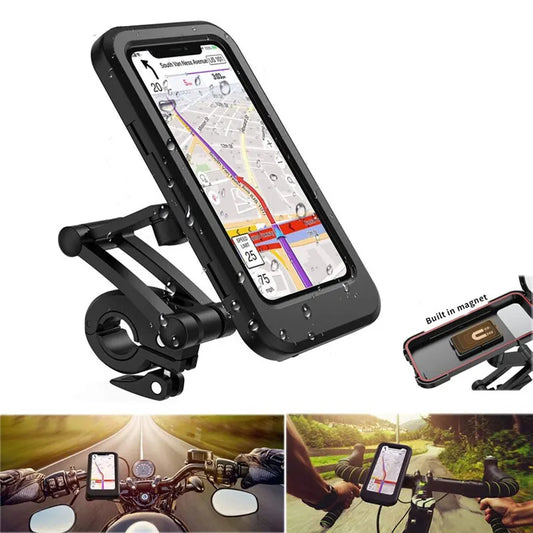 ¡NOVEDOSO SOPORTE PARA CELULAR CON FORRO IMPERMEABLE!
